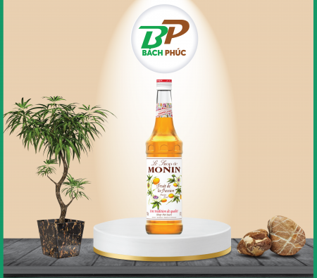 Syrup Monin Passion fruit (Chanh Dây) 700ml