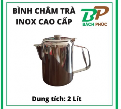 Bình châm trà Inox lùn - 3L