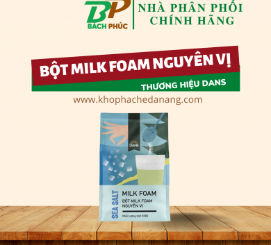 Bột milk foam nguyên vị DANS 500g