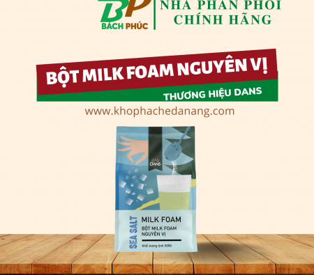 Bột milk foam nguyên vị DANS 500g
